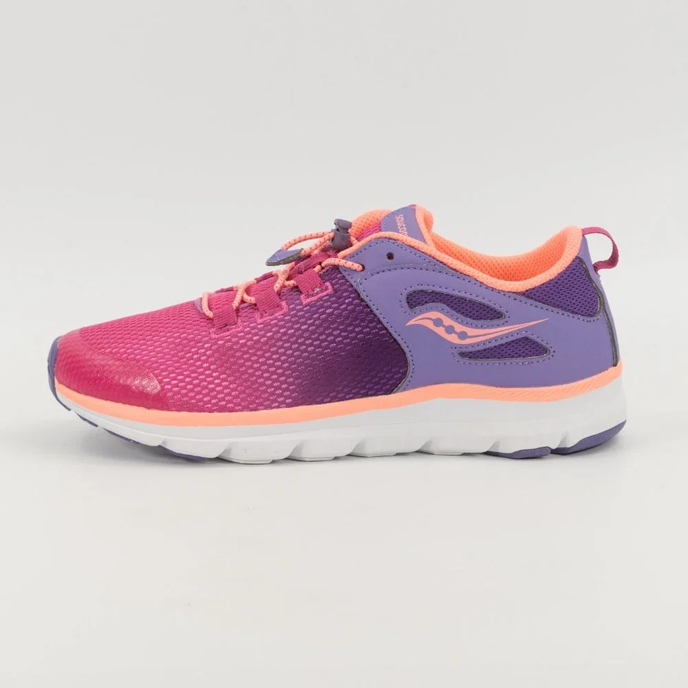 Saucony YOUTH Fusion Purple Pink Running SK161683 Multi Size 4 - 7